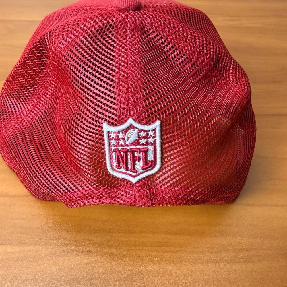 New Era 9SEVENTY Arizona Cardinals NFL Red Mesh Snapback Trucker Hat OSFM - Picture 6 of 7